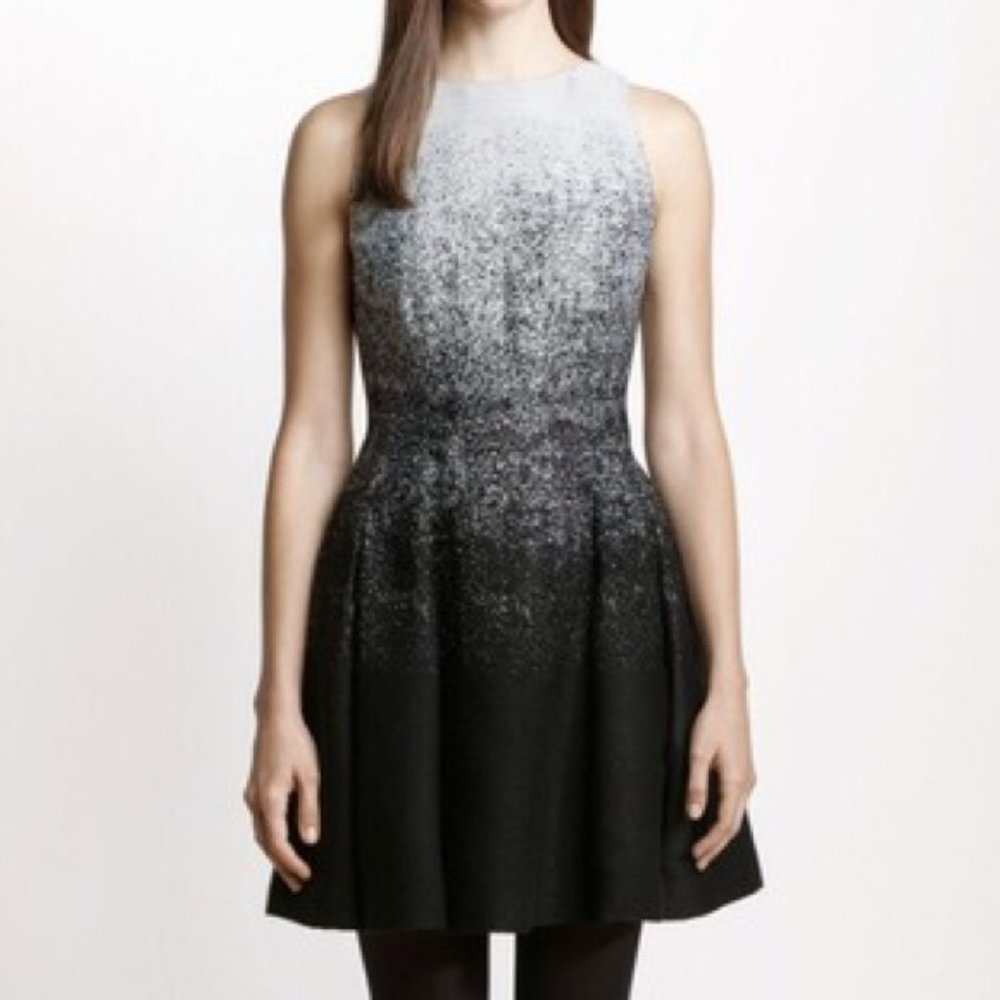 Armani Exchange Ombre Fit and Flare Dress